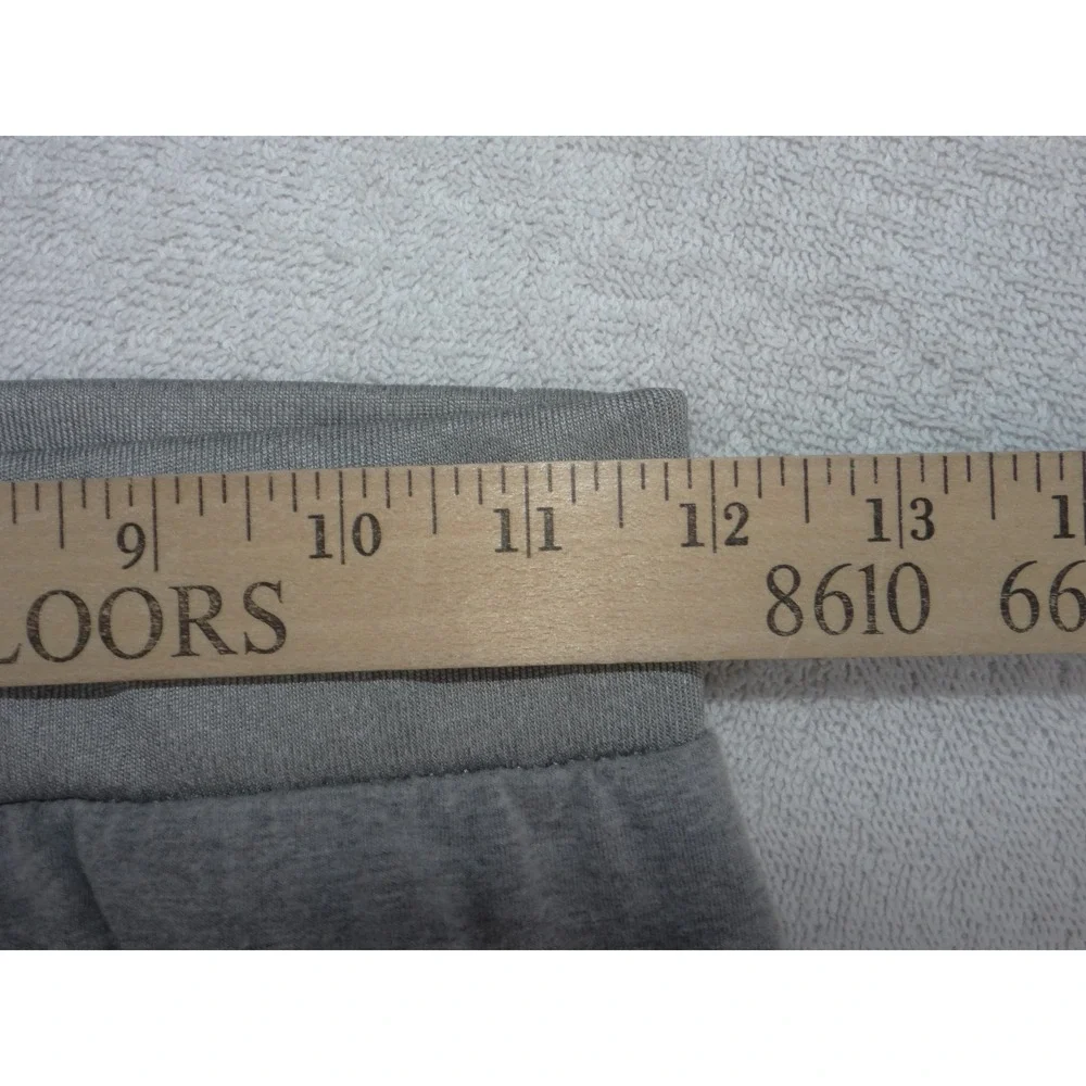 Jordan Girls Gray Colorblock Jumpman Logo Athletic Leggings Size Large 12-13Y